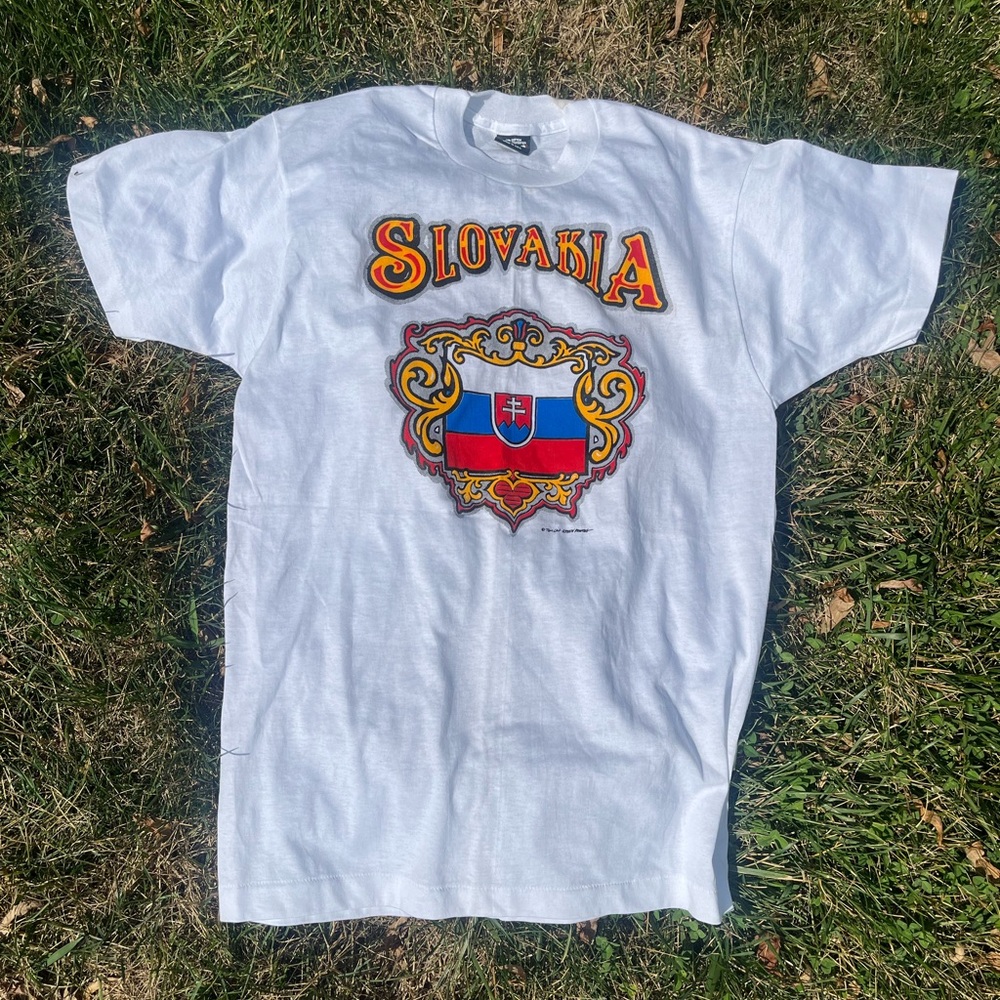 Vintage screen stars Slovakia T-shirt